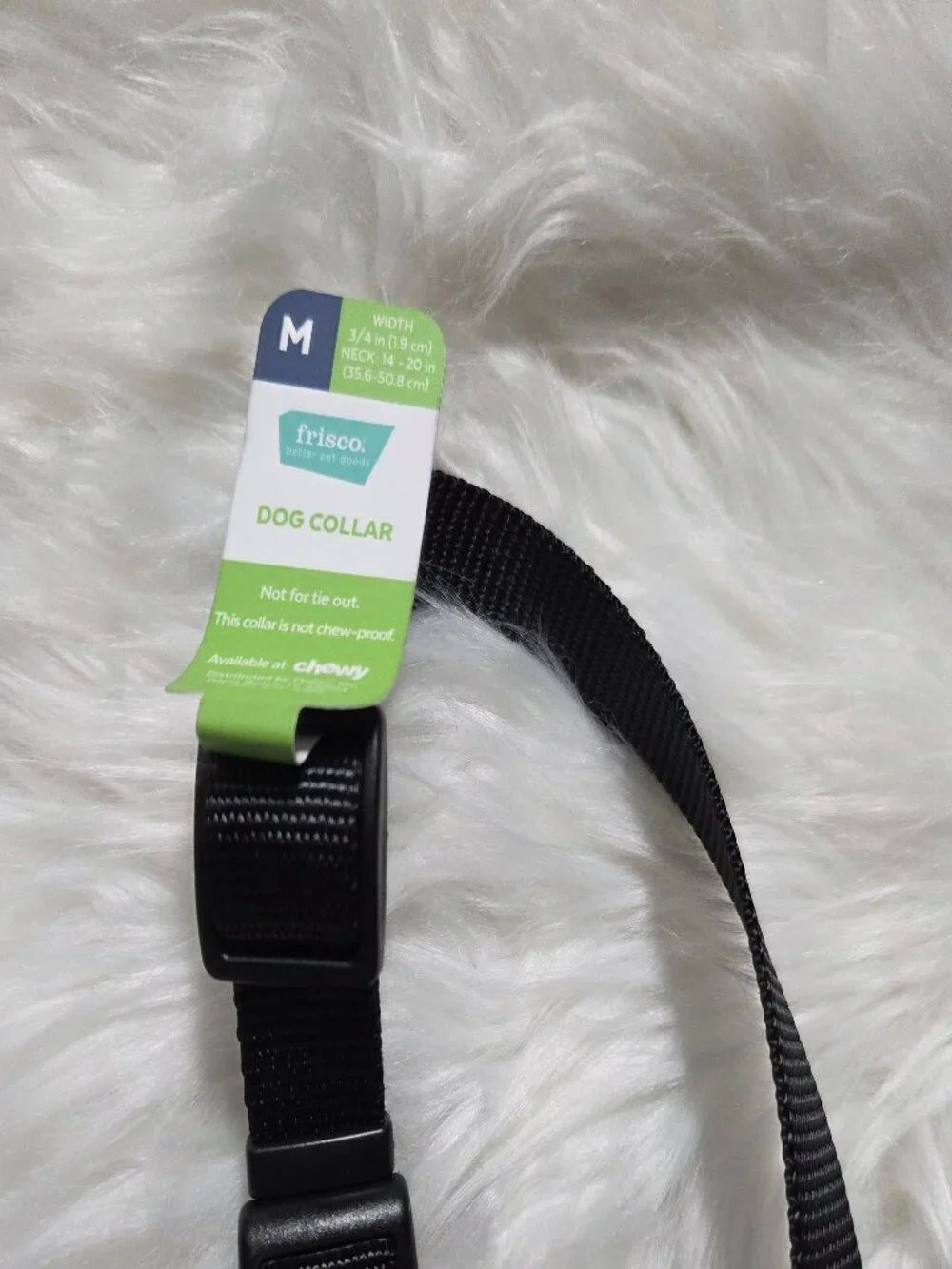 Frisco Black Dog Collar